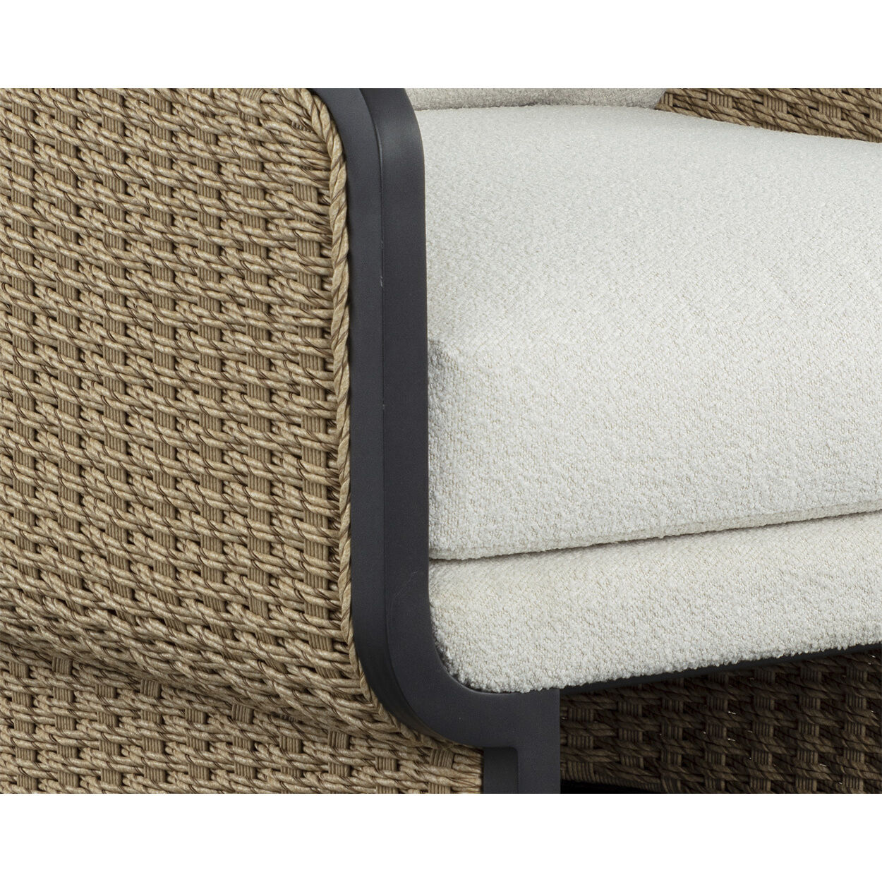Olbia Louis Cream Outdoor Lounge Chair